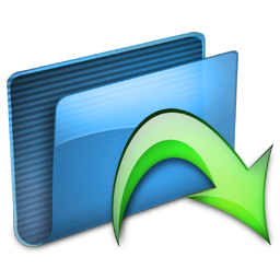 Folder Drop Green